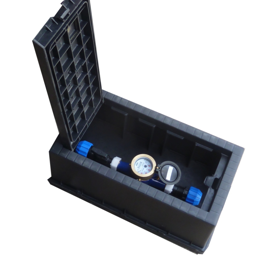 Caja plastica para medidor
